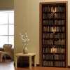 Autocollant de mur porte 3D autocollant rétro autocollant de bibliothèque Home Art Decor