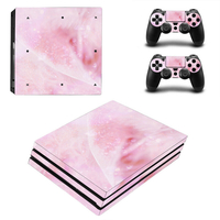 Autocollant de peau de décalcomanies de contrôleur de console de jeu de vinyle dédition limitée pour PS4 PRO