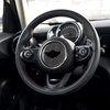 Autocollant de volant en fibre de carbone couvre décoration pour BMW Mini Cooper F55 F56 F60