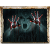 Autocollant dhorreur dautocollant de Halloween de Miico SK6043 pour la décoration de pièce dautocollant d