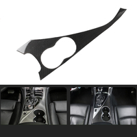 Autocollant En Fiber De Carbone Pour Voiture Titulaire Coupe Coupe Panneau Garniture Couverture Pour Infiniti Q50 Q60 20