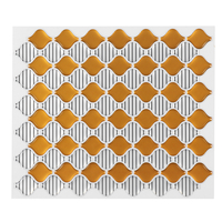 Autocollant mural 3D étanche carrelage mural décalcomanie cuisine maison salon bricolage décoration 21.3x25 cm