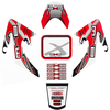 Autocollants 3D de moto pour Honda CRF50 petit protecteur de vol Eagle