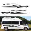 Autocollants de camping-car de caravane de camping-car de véhicule de décalque de rayures pour Mercedes Sprinter