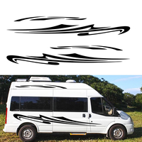 Autocollants de camping-car de caravane de camping-car de véhicule de décalque de rayures pour Mercedes Sprinter