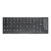 Autocollants de clavier dordinateur portable lisse standard russe français italien arabe espagnol allemand japonais