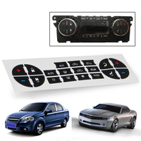 Autocollants de Décalque de Rechange de Kit de Réparation de Bouton AC pour GM Véhicules 2007-2013