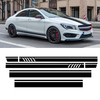Autocollants de décalque de voiture de bandes de côté de sport de toit pour Mercedes Benz W117 C117 X117 CLA AMG