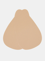 Autocollants de poitrine non visibles en gel de silice non tissé en forme de larme pour femmes