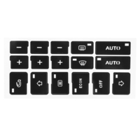 Autocollants de réparation de bouton de contrôle du climat AC pour Audi A4 B6 B7 2000-2004