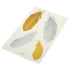 Autocollants de tatouage plumes d