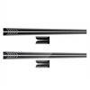 Autocollants de voiture de bande de côté de course de fibre de carbone 5D pour Mercedes-Benz Classe C W204 C180 C200 C23