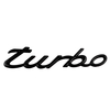 Autocollants de voiture Turbo en métal daccessoires extérieurs pour Porsche Cayenne Macan Panamera 997 996 718 911