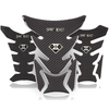 Autocollants réfléchissants de décoration de couverture de protection de réservoir dessence de gaz de moto 3D réflé