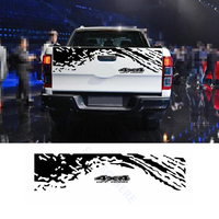 Autocollants de BK de décoration de coffre de voiture de 4X4 155 * 34cm universels pour la collecte de SUV