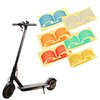 Autocollants réfléchissants de Scooter électrique autocollants de bande dautocollant davertissement étanche po
