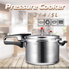 Autocuiseur en aluminium de qualité commerciale 3/4/6, 3 litres 3 outils de cuisine de style
