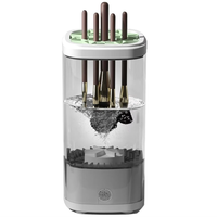 Automatic Electric Makeup Brush Cleaner Machine Automatic Makeup Brush Washer & Holder Quick Efficient for Deep Cleaning