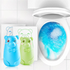 Automatique Mignon Nettoyant Toilette Magic Nettoyant Automatique Toilette Nettoyant Aide Blue Bubble Cleaning Deodorize