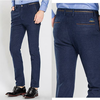 Automne Hiver Hommes Occasionnel Ponçage Stretch Pantalon Slim Droit Business Décontracté Robe Suit Pantalon