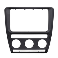 Autoradio DVD Dash Dash Fascia Plate Frame Adapter pour Skoda Octavia Automatic Aircon 2004-2010