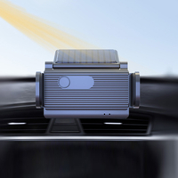 AUTSOME 300mAh Voiture Solaire Auto-Induction Véhicule Support de Support de Téléphone Mobile Support pour iPhone 13 POC