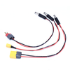 AuurorarRC XT30/XT60/T Prise mâle vers DC5.5x2.5 Câble dalimentation DC Fil de silicone pour FatShark HD2/V3 Lunett
