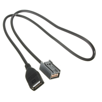Aux usb câble adaptateur port femelle pour Honda Jazz civique accord stéréo