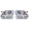 Avant de la voiture gauche / droite LED feux de brouillard clignotants lampe avec ampoule pour Ford Escape Kuga 2017-201