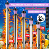 Avec thermomètre 220V réservoir en acier inoxydable poisson tige chauffante aquarium automatique température constante t