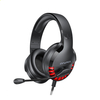 AWEI ES-770i casque de jeu sur loreille 3.5mm USB lumière LED stéréo 7.1 basse son 50mm haut-parleur jeu casque ave