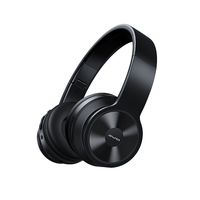 AWEI A996BL Bluetooth 5.0 Casque 40mm Bobine Mobile avec HD Microphone Intégré 300mAh Batterie Faisceau Rétractable Sout