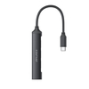 AWEI CL-150T 4-en-1 Type-C Station daccueil Mini adaptateur répartiteur de concentrateur USB-C avec 4 ports USB2.0