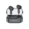 AWEI T58 TWS Bluetooth 5.3 Écouteur HiFi Surround Stéréo Basse SBC Audio DNS Annulation du bruit Bobine mobile 13 mm Con