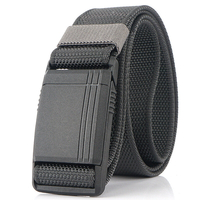 AWMN 125cm Hommes Nylon Ceinture Magnétique Boucle Rapide Ceinture Tactique