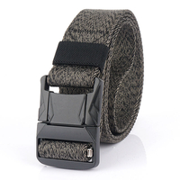 AWMN Nylon Ceinture tactique 125x3.8cm Ceinture à boucle en métal à libération rapide robuste