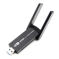 AX1800 Wi-Fi6 USB 3.0 adaptateur double Bande 2.4G/5.8G carte réseau sans fil 1800Mbps WiFi émetteur récepteur WD-AX1801