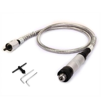 Axe darbre flexible en acier inoxydable de 6 mm adapté à la perceuse électrique doutil de meuleuse rotative av