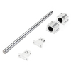 Axe linéaire de rail de 16mm x de 400mm avec SC16UU appui de guide de bloc roulement pour des pièces de commande numériq