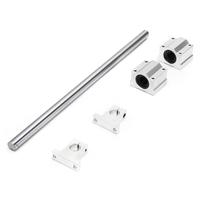Axe linéaire de rail de 16mm x de 400mm avec SC16UU appui de guide de bloc roulement pour des pièces de commande numériq