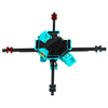 Axisflying Kolas 6 Pièce de Rechange 245mm 6 Pouces Long Range Folding Frame Kit pour RC Drone FPV Racing