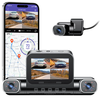 AZDOME M660 4CH 4 Lens 2.4 Inch IPS Screen Driving Recorder WIFI GPS Driving Track Dash Cam Smart Voice Control Night Vi