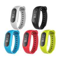 B15S 0.86 pouces OLED fréquence cardiaque moniteur de pression doxygène sanguin podomètre Bracelet intelligent pour