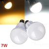 B22 7w 27 LED 3014 SMD lampe de lumière à bulbe blanc 220-240v blanc / chaud