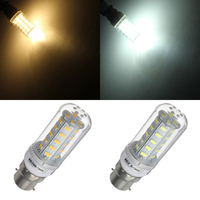 B22 9w 36 LED 5730smd blanc chaud blanc lumière de maïs ampoule de la lampe 110v /