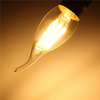 B22 C35 6W Ampoule à Filament COB Eison Bougie Vintage Lampe en Verre Clair Non-dimmable AC 220V