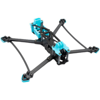 B6FPV V3 Kit de cadre en fibre de carbone 5 "240 mm Freestyle 3K compatible avec le drone analogique/HD FPV Racing RC