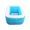Baignoire de bébé baignoire gonflable piscine dair pliable bassin de douche épais portable avec pompe de gonflage