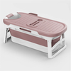 Baignoire pliable portative de 1, 36 m baril enfants bébé bassin de bain baignoire Sauna baignoire