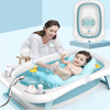 Baignoire bébé pliable Beizhi avec baril de bain universel à température électronique grande taille pour enfants